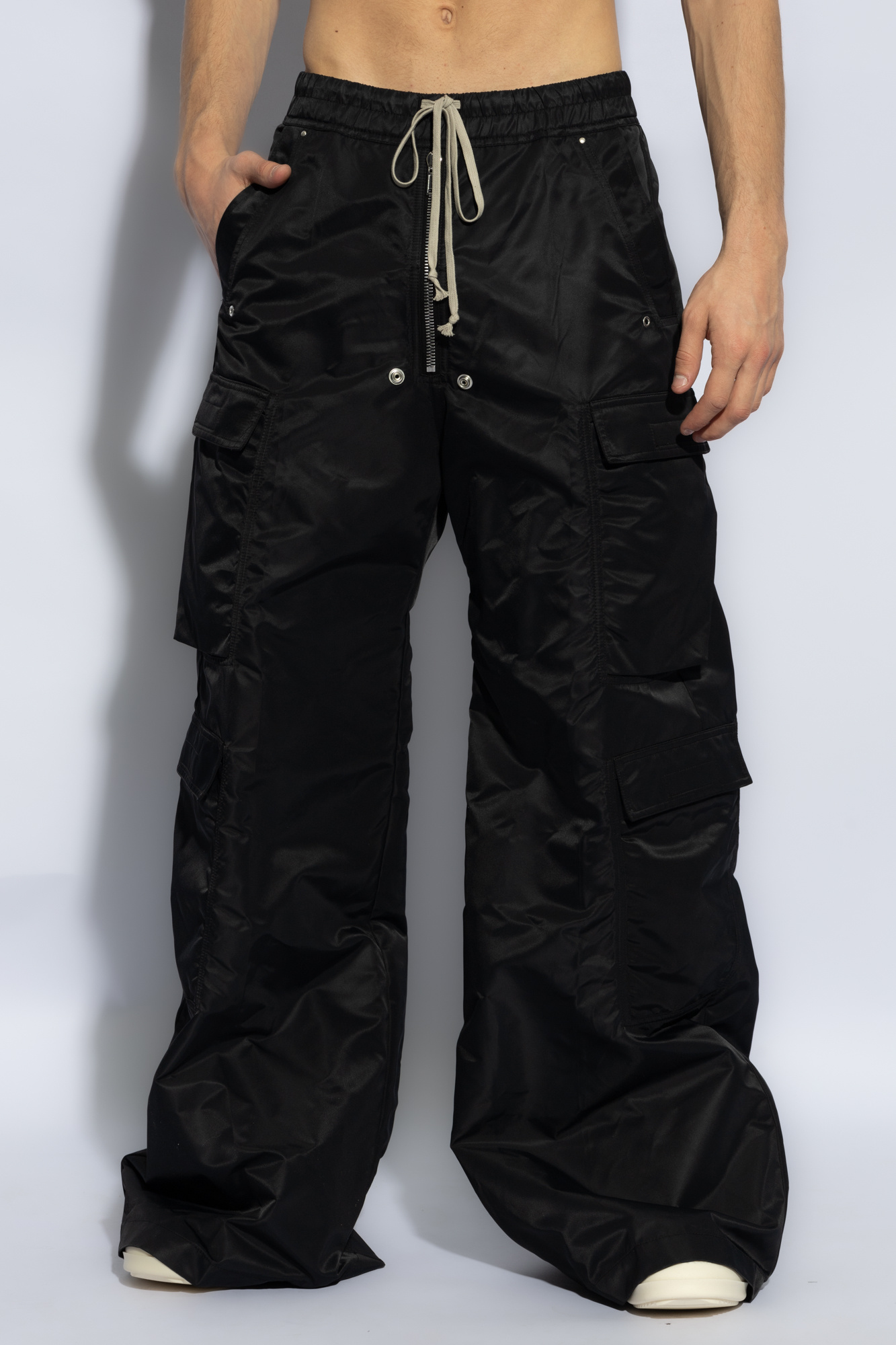 Black 'Double Cargo Jumbo' trousers Rick Owens DRKSHDW